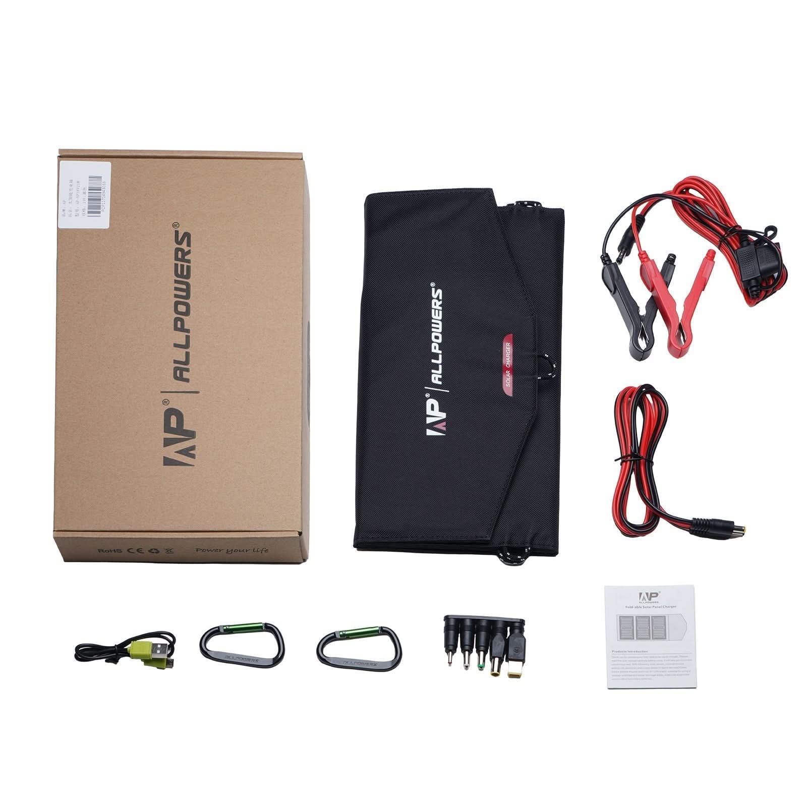 ALLPOWERS 18V 21W Solar Panel