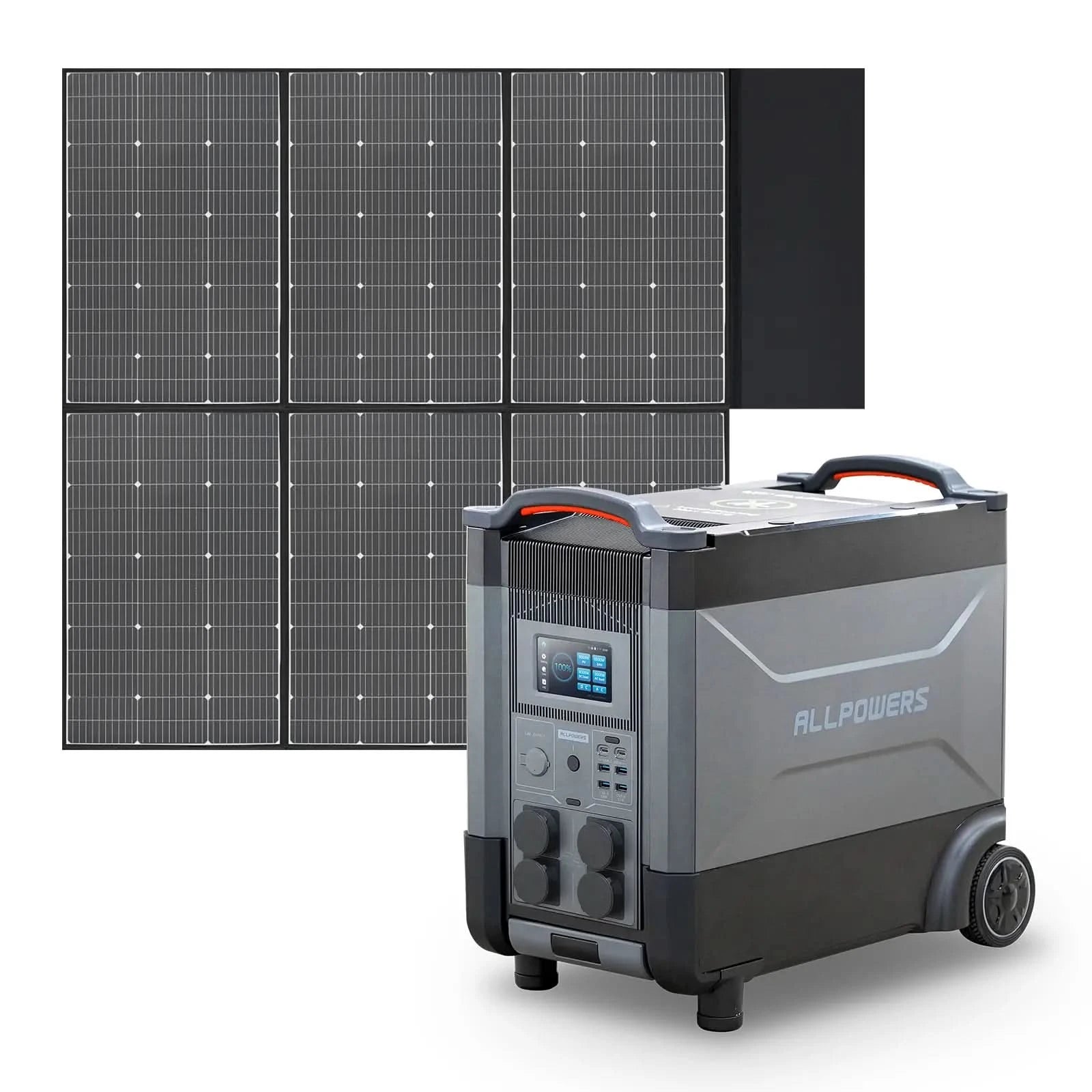 ALLPOWERS Solar Generator Kit 4000W (R4000 + SP039 600W Solar Panel)
