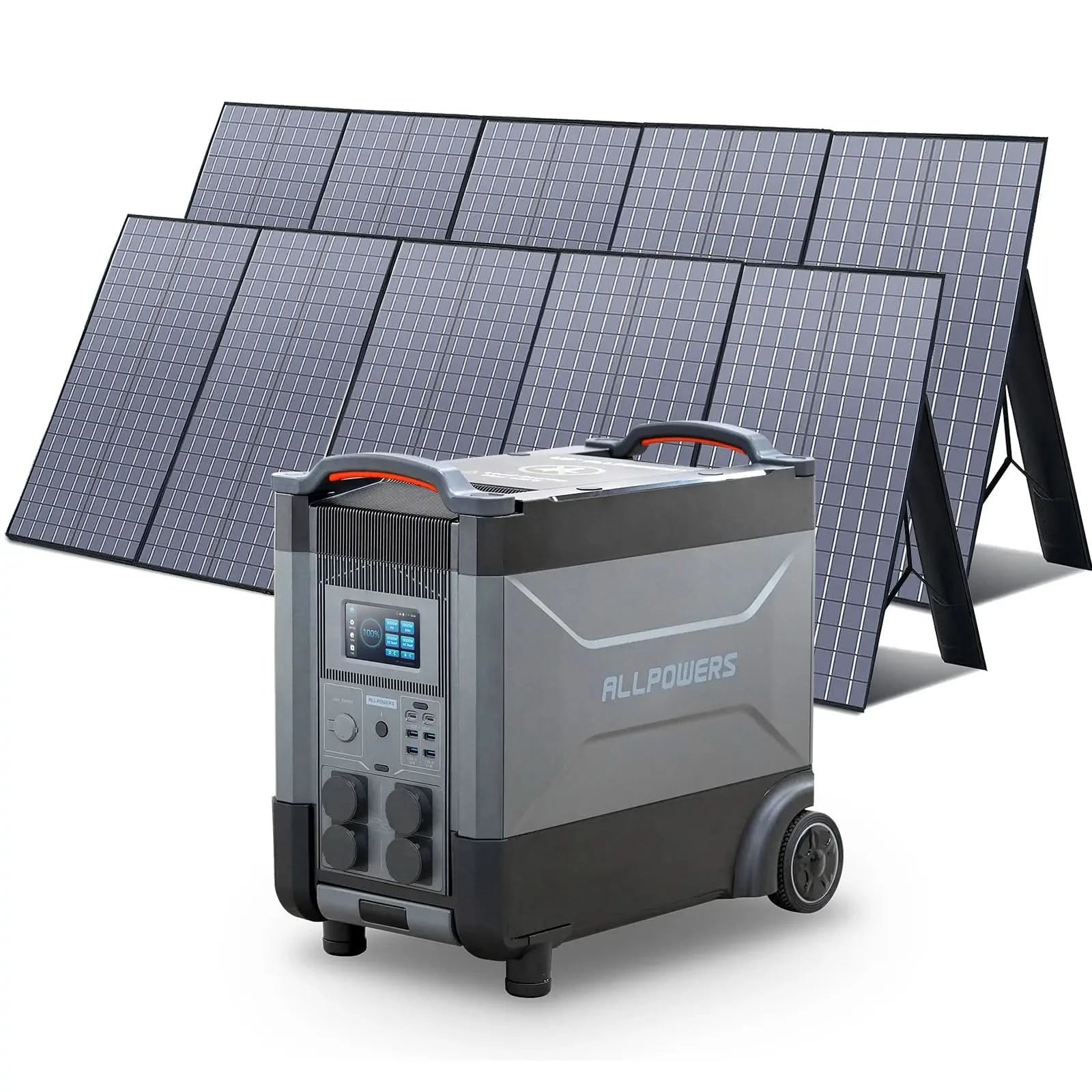 ALLPOWERS Solar Generator Kit 4000W (R4000 + SP037 400W Solar Panel)