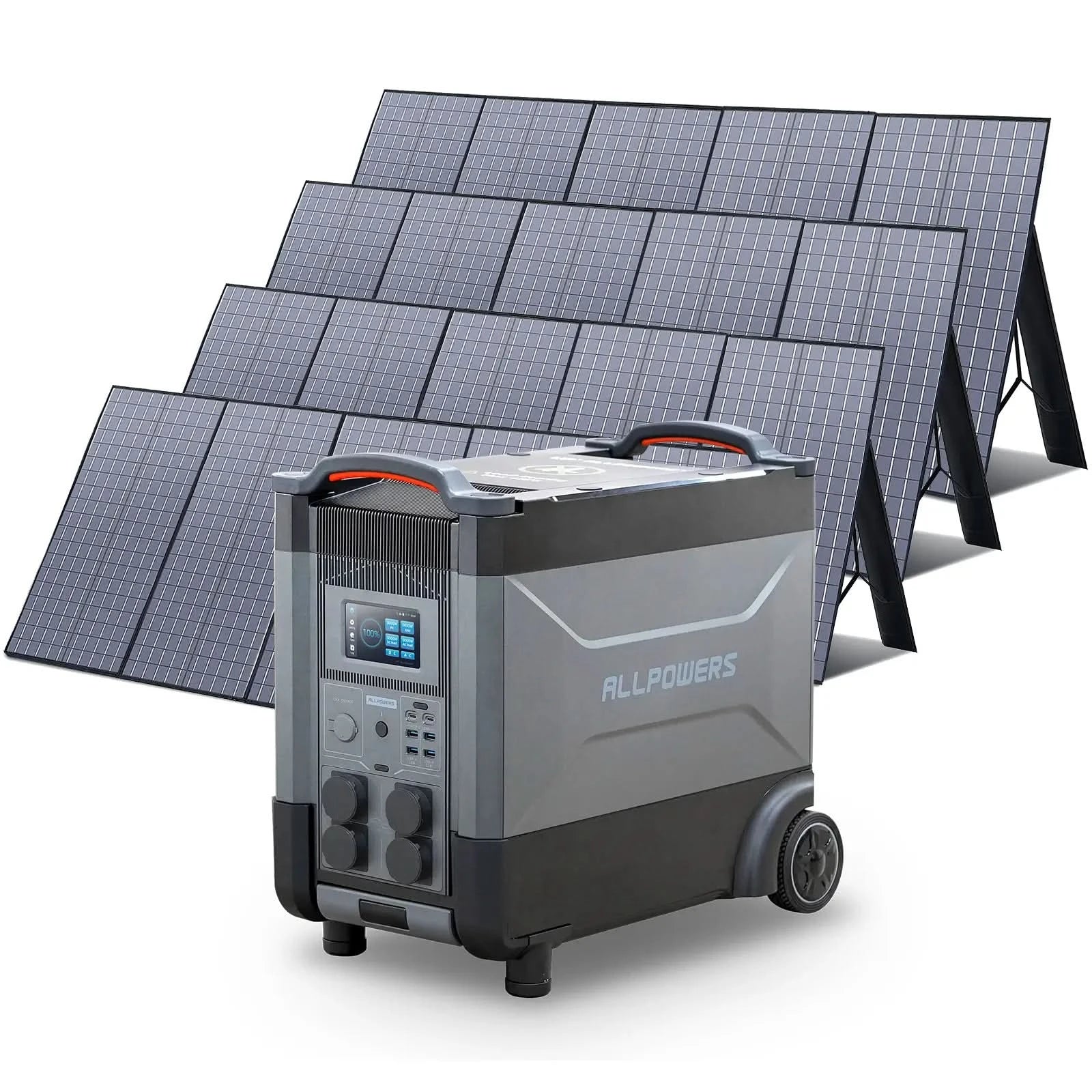 ALLPOWERS Solar Generator Kit 4000W (R4000 + SP037 400W Solar Panel)