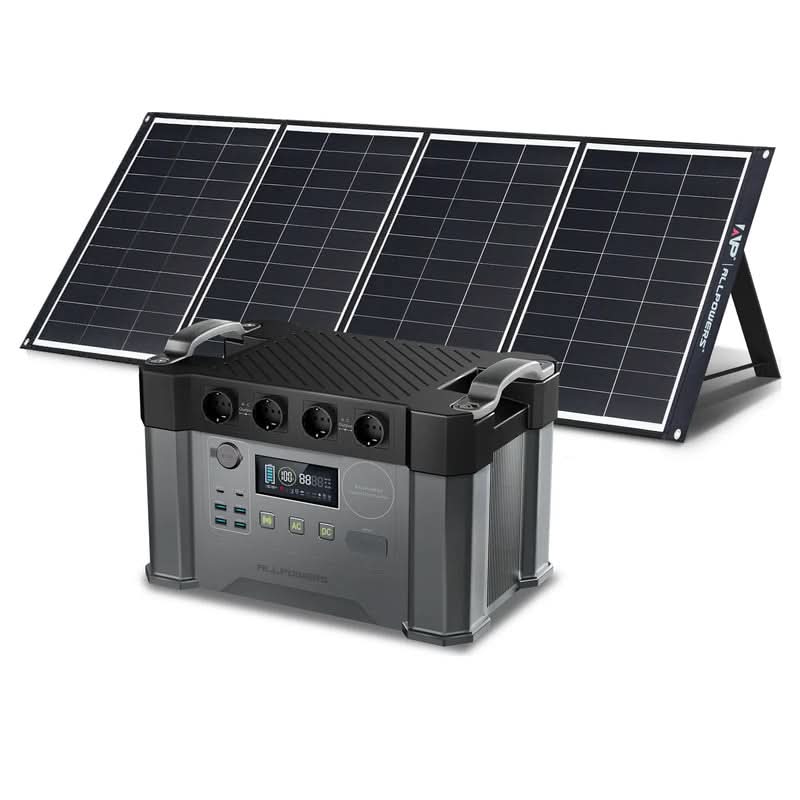 ALLPOWERS Solar Generator Kit 2400W (S2000 Pro + SP035 200W Solar Panel)