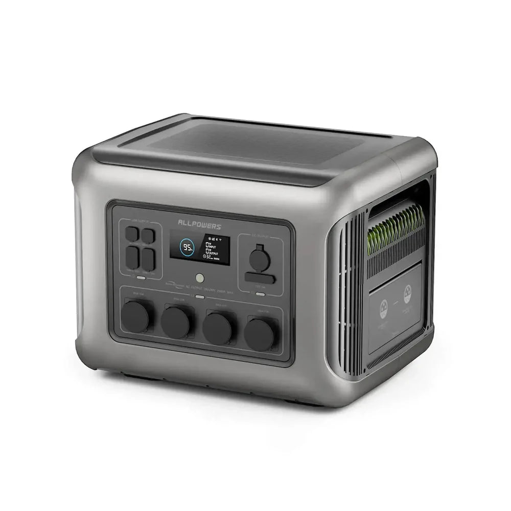 ALLPOWERS R2500 Портативна енергетична станція 2500W 2016Wh Портативний акумулятор LiFeP04, невеликий і легкий